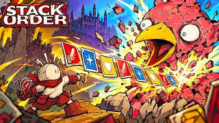 I PLAYED Cards in the WRONG Order to BREAK Bosses in this NEW DECKBUILDER! - Stack Order screenshot 3