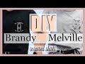 DIY Embroidered Pocket Tees inspired by Brandy Melville! DIY Clothes for Fall