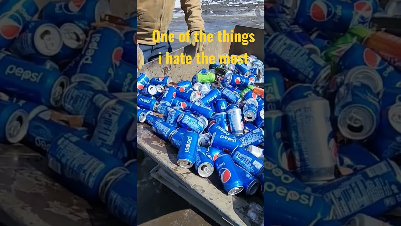 Why I Hate Cans Scrap Junk Metal Work Scrapyard