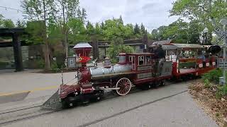 (4/28/24) railfanning the Zooline Railroad @ Saint Louis Zoo  St. Louis, MO