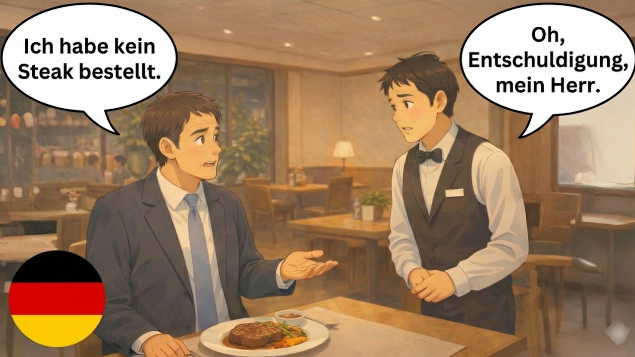 10 Simple German Conversations for Beginners (A1–A2) | Simple German Dialogues