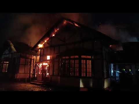 Fire ravages over 110-year-old Shillong Bar Association Building, on Feb 24  night