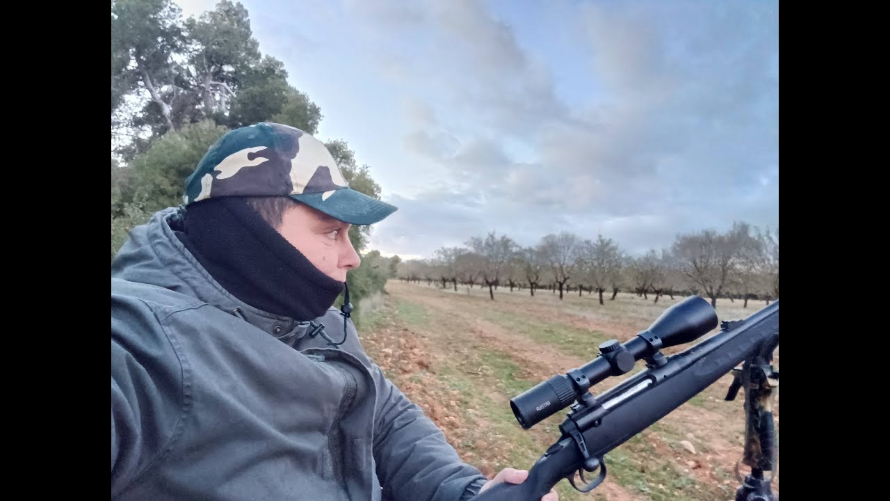 Esperas de Jabalí  Al paso con mucho frío