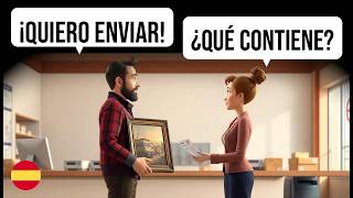 50 Minutes of Spanish at the Post Office | 12 Real-Life Dialogues (A1-A2)