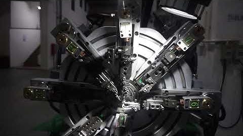 0.5mm battery spring on CNC spring machine with good efficiency