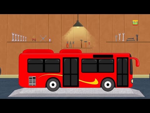 méxico ônibus | carros garagem | desenho animado | Vídeo para crianças | Toy Vehicle | Mexico Bus