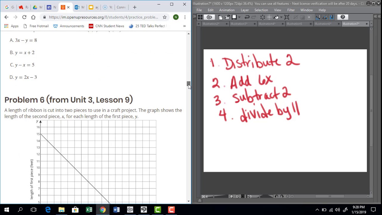 Unit 4 Lesson4 practice problems - YouTube