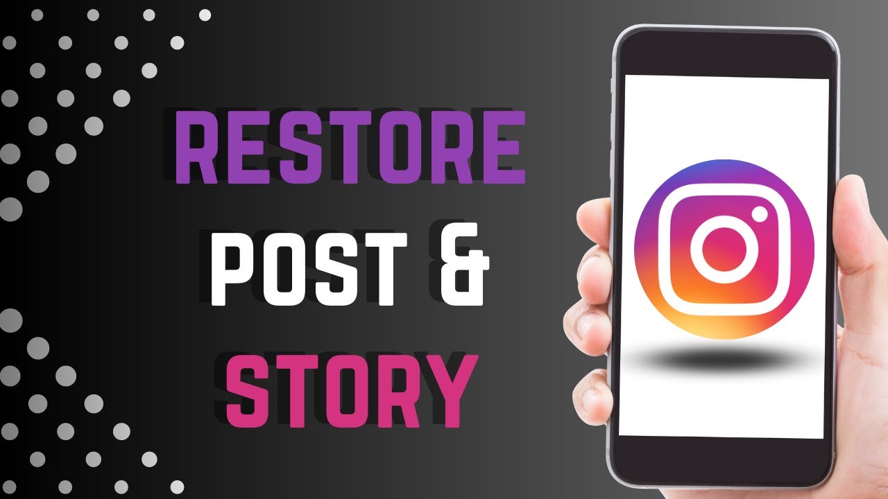 how-to-restore-instagram-deleted-post-and-story-youtube