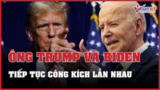 Tổng thống Mỹ Joe Biden và ông Trump công kích lẫn nhau sau khi thắng bầu cử sơ bộ | Báo VietNamNet