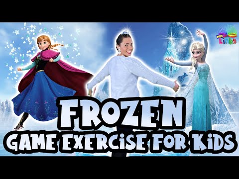 ⁣Frozen Exercise for Kids | Learn about Tempo and Notes | Musical Kids Indoor Workout