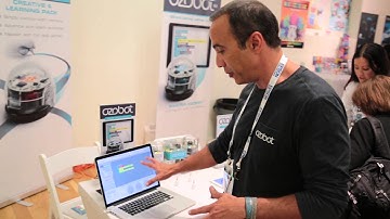CE Week 2015: Ozobot Bit Teaches Kids Block-Based Programming
