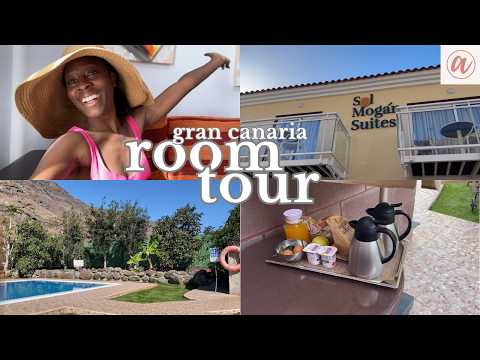 sol mogan suites room tour | where to stay in gran canaria (self-catered, affordable) | byalicexo