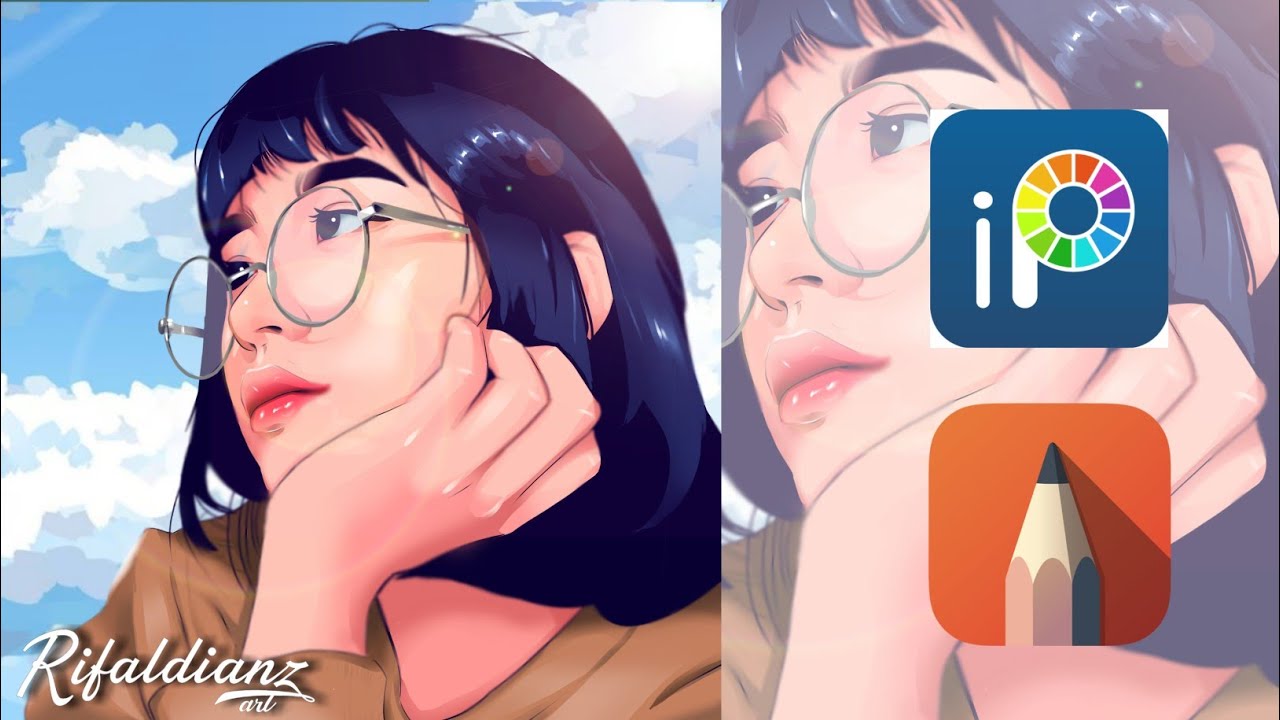 [ VEXEL Art ] Autodesk sketchbook & Ibis paint X ( Time lapse