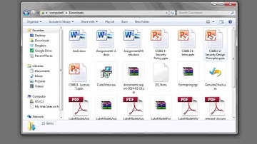How to Put My Downloads Into One Folder on My Desktop : Windows & Computer Tips