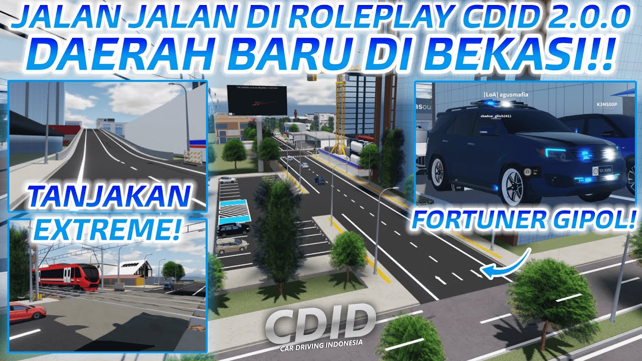 ADA FORTUNER GIPOL DI RP INI | ROBLOX CDID REVAMP 2.0.0 |