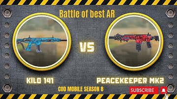 Kilo VS Peacekeeper - Who Wins the Battle of AR COD MOBILE!!!