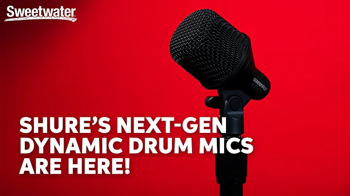 Shure Nexadyne NXN2 Kick Drum and NXN6 Tom/Snare Drum Mics