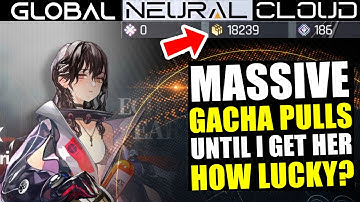 FINALLY SHE IS HERE!! Massive Gacha Pull Until I Get Hatsuchiri !! (Neural Cloud)