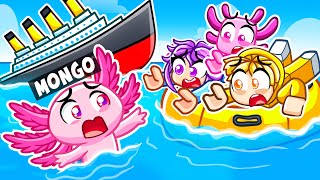 I Became A Axolotl And Got Trapped On A Sinking Ship In Roblox