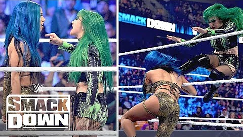 Shotzi Attacks Sasha After Losing to Charlotte | WWE SmackDown Highlights 10/29/21 | WWE on USA