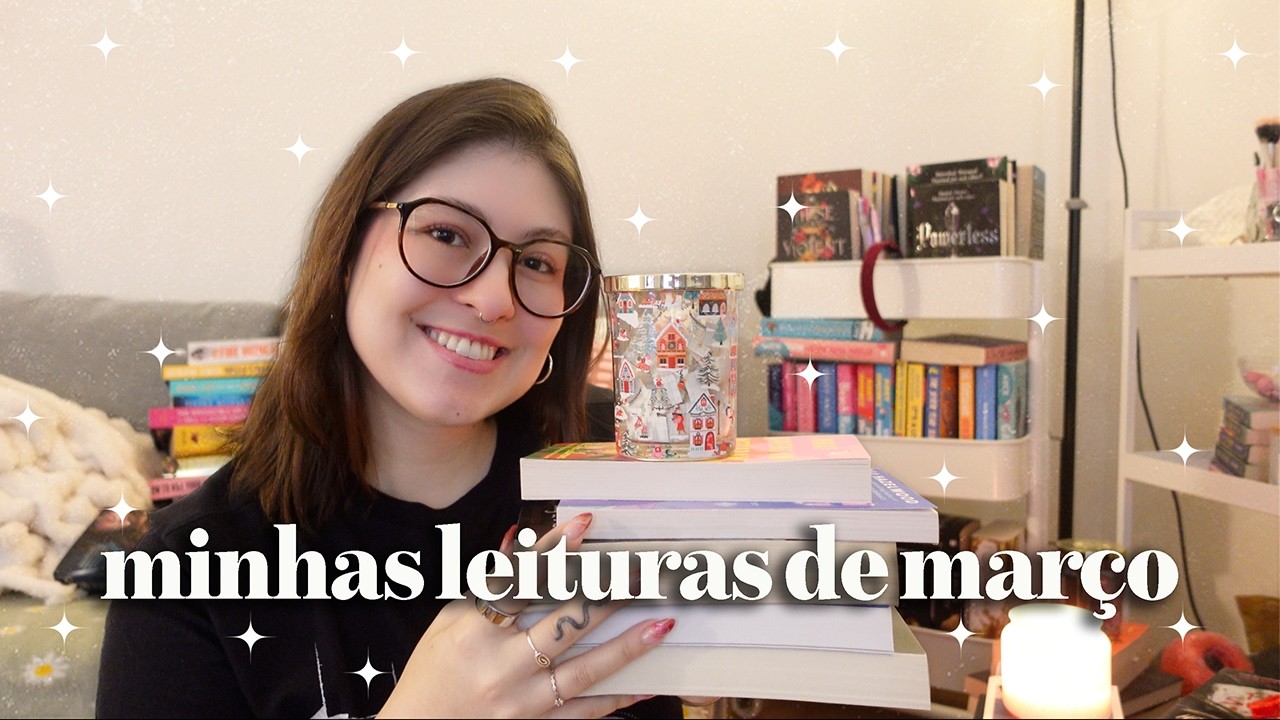 ESCOLHENDO MINHAS LEITURAS DE MARÇO COM O TBR JAR