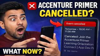 Accenture Primer Orientation Cancelled? What To Do Now