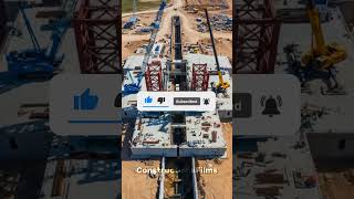 FROM land without buildings TO SPACE LAUNCH facility 😱🚀