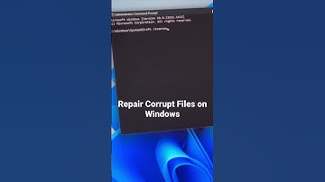 Perform SFC SCAN to REPAIR corrupted / missing files  | Windows 11 / 10