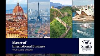 Full Smith Master of International Business (MIB) | Program Information Session | October 13 2026 News
