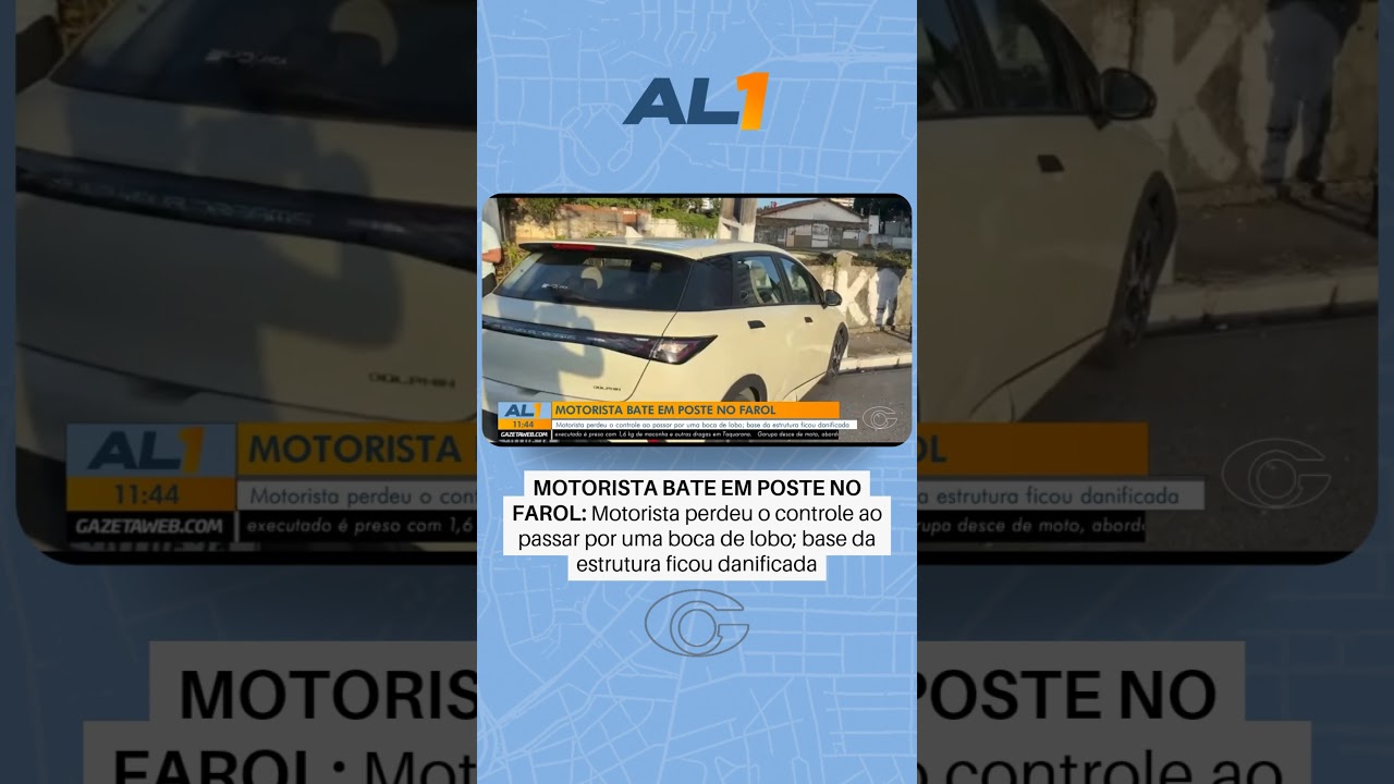 Motorista sofre acidente no Farol em Maceió