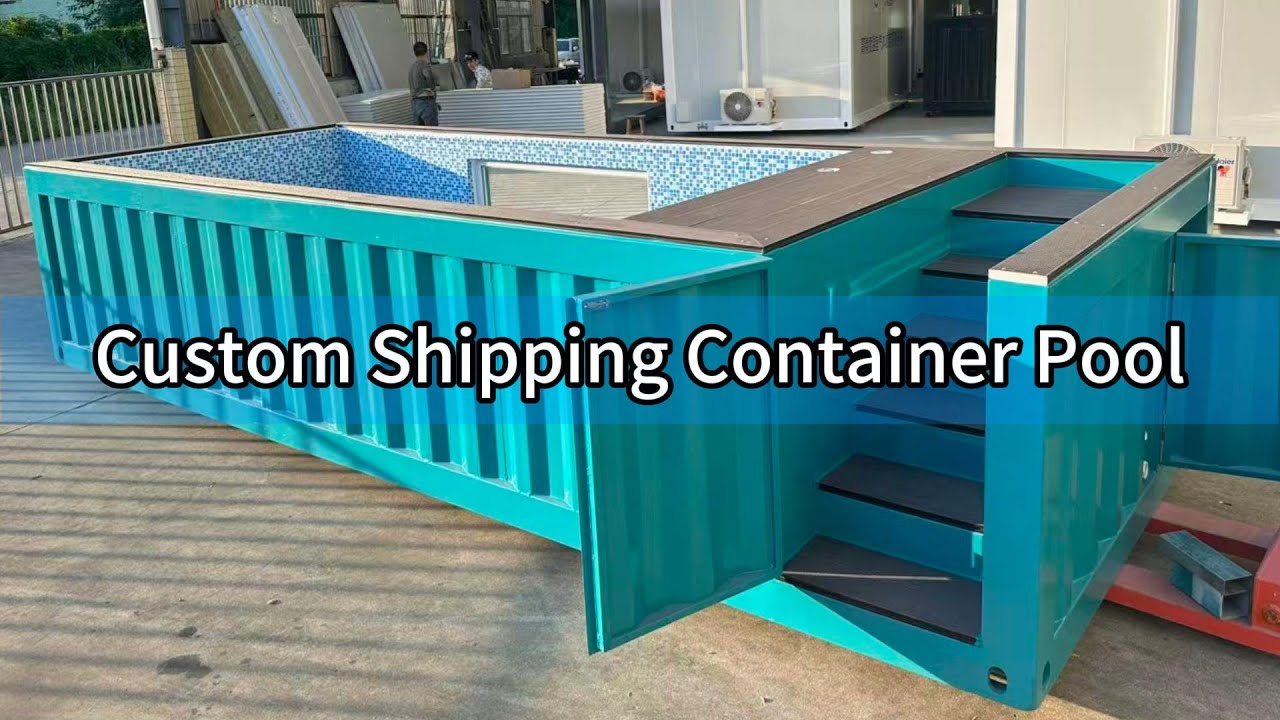 Shipping container pool