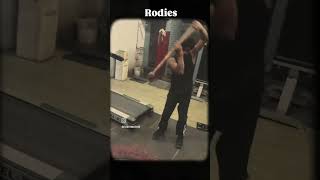Roadies prepration 💪 #roadiesdoublecross