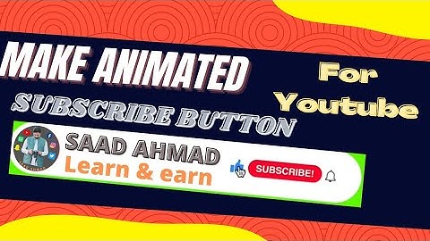 How to Make Subscribe Button Animation for Youtube |Android & pc|Green Screen Animated Button