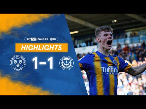 Shrewsbury Portsmouth Goals And Highlights