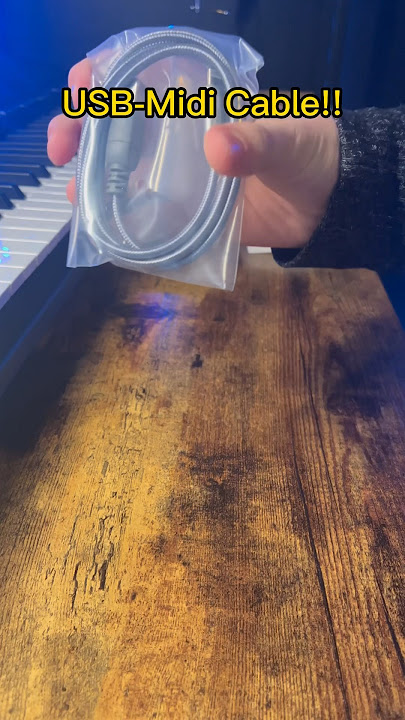 Unboxing New Midi Cable!!! #piano #keyboard #midi #cable #fy #fyp #fypシ #unboxing