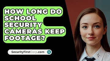 How Long Do School Security Cameras Keep Footage? - SecurityFirstCorp.com