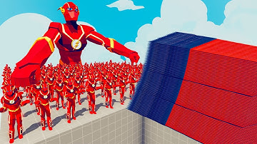 200x FLASH + 1x GIANT vs EVERY GOD - Totally Accurate Battle Simulator TABS