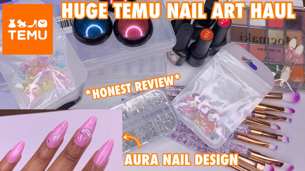 Nail Charm Box - Temu