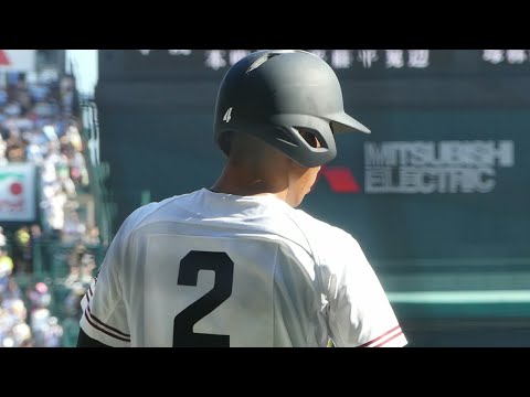 広陵 中村奨成・ホームラン!!(聖光学院戦/第99回選手権大会3回戦)