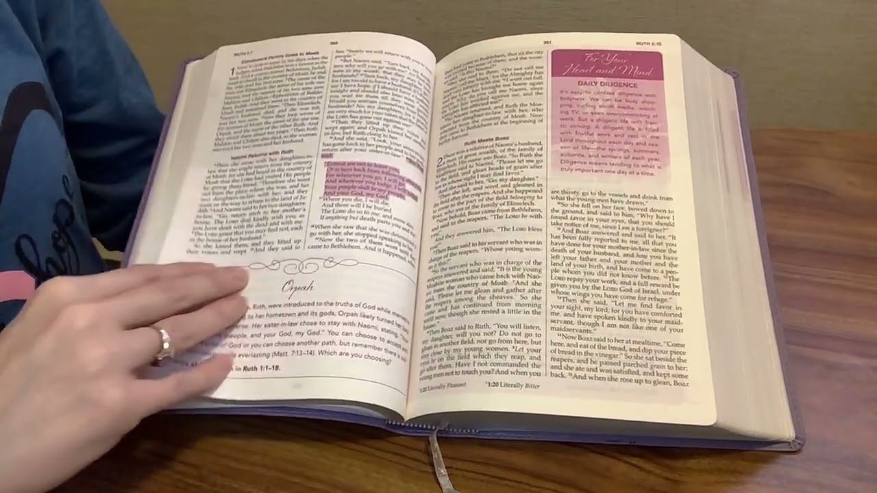 A Woman After God’s Own Heart Bible - Purple Non-Premium Bible Series