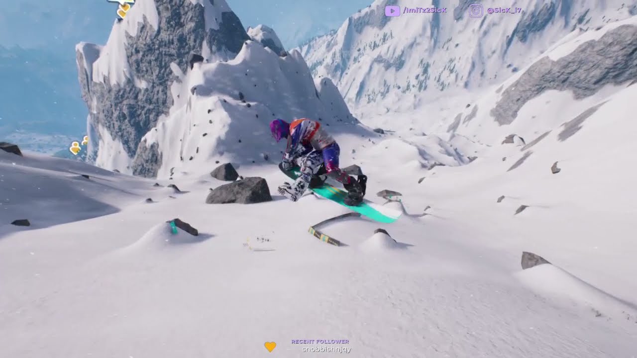 Riders Republic DOWNHILL Snowboard FREESTYLE YouTube