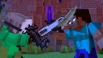 "Willow Tree" - A Minecraft Music Video ♪ (Dream VS Herobrine)