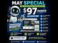 PROFESSIONAL SEO OPTIMIZED WEBSITES FOR $97/MONTH, NO SETUP!