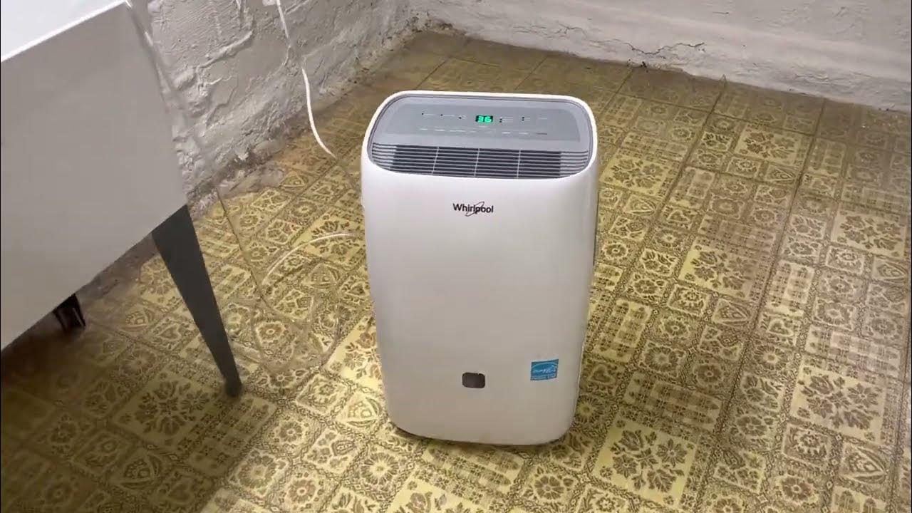 Whirlpool 40 Pint Portable Dehumidifier Review, Why you will love this