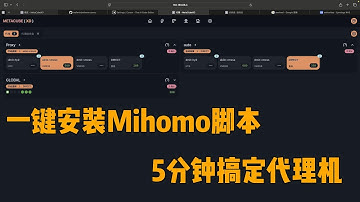 【一键安装代理机】万金油Mihomo一键安装脚本，小白也能5分钟搭建代理机｜支持Docker，机场/VPS配置全搞定！