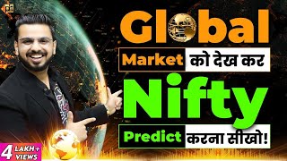 Global Market Analysis to Predict Nifty | Make Money in Stock Market #Nasdaq #SGXNifty