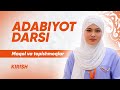 1 - dars | 5-sinf Adabiyot darsiga kirish | Onlayn Adabiyot