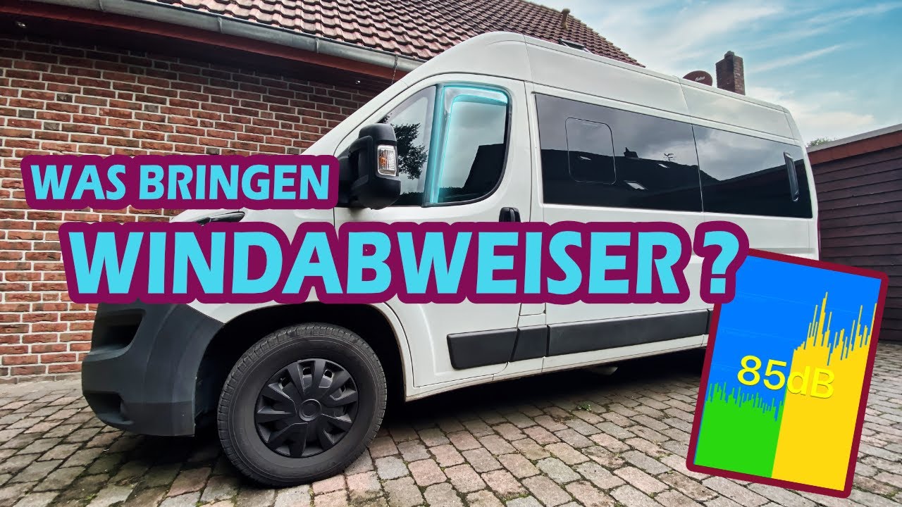 Windabweiser für den Ducato Camper 