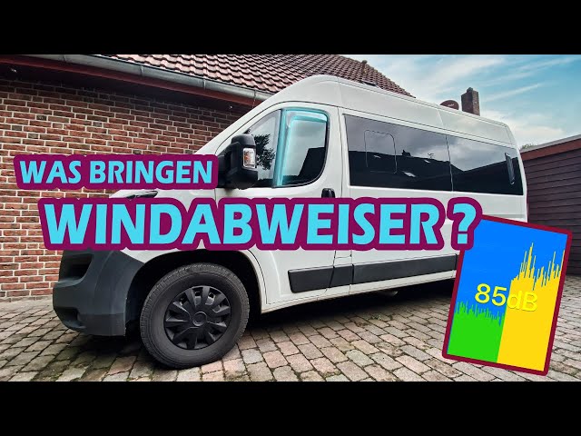 Windabweiser für den Ducato Camper 