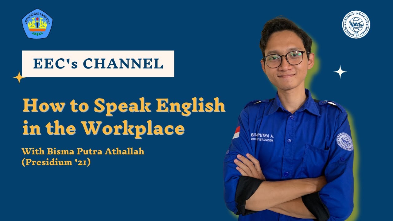 EEC's CHANNEL | HOW TO SPEAK ENGLISH IN THE WORKPLACE - YouTube